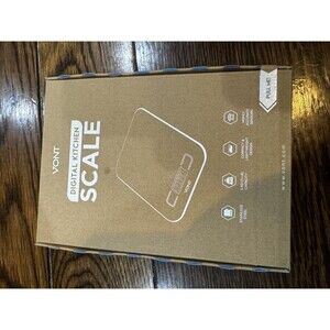 Vont Digital Kitchen Scale 11lb 5kg Stainless Steel Food Scale Brand New
